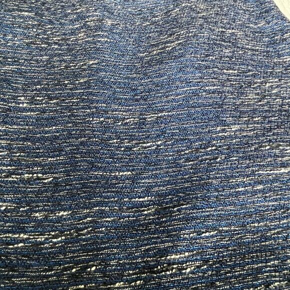 Madewell Courtyard Skirt Blue Tweed 8 - Picture 16 of 16